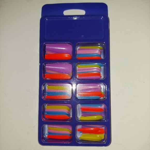 100pcs Long Coffin Fake Nail - Picture 3 of 4